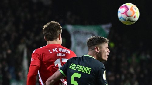 DFB-Pokal: Union Berlin besiegt Wolfsburg mit 2:1