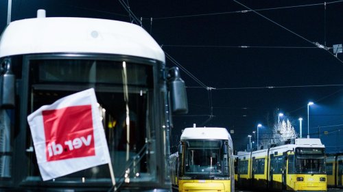 Verkehr: Verdi bestreikt erneut für zwei Tage Berliner Nahverkehr