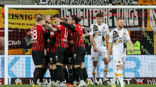 3. Liga: 3:2 in Ingolstadt: Dynamo Dresden springt auf Aufstiegsplatz