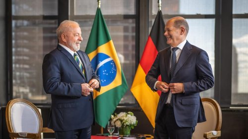 Regierungskonsultation: Brasiliens Präsident Lula und Scholz sprechen über Freihandelsabkommen