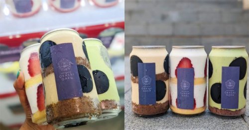 The viral Japanese cake-in-a-can lands in Singapore – is it worth the hype?