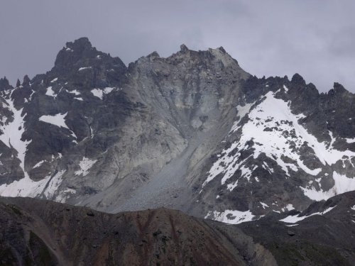 Mountains are collapsing: A Swiss mountain peak fell apart, sending 3.5 million cubic feet of rock into the valley below. Scientists warn climate change could make more mountains crumble.