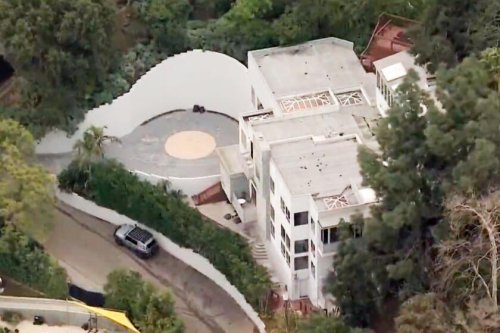 Squatters set up at a Hollywood Hills home. When police knocked, an OnlyFans model answered