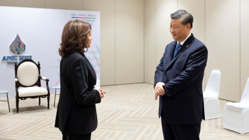 VP Harris Meets With China’s President Xi To Underscore Importance Of Stable US-China Relations