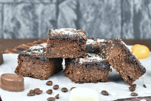 Vegane Brownies schokoladig und saftig – Zimt & Chili