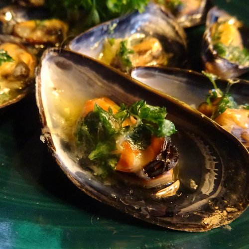 Rezept Miesmuscheln in Kräuterbutter - Zirol