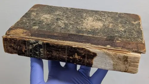 A Forgotten 200-Year-Old Book Bound in a Murderer’s Skin Was Just Found in a Museum Office