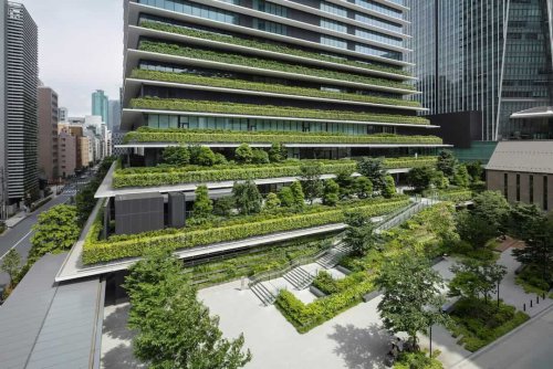 Japan’s tallest residential building is a “vertical garden city”