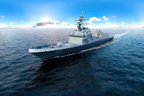 Marinette Marine pone la quilla de la primera de las nuevas fragatas clase Constellation de la Armada de EE.UU.