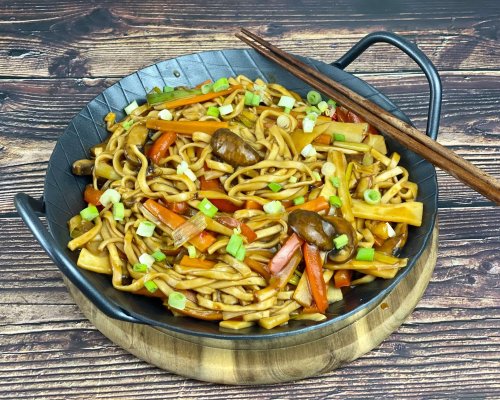 Asia Gemüse Nudelpfanne - Zu Faul Zum Kochen?